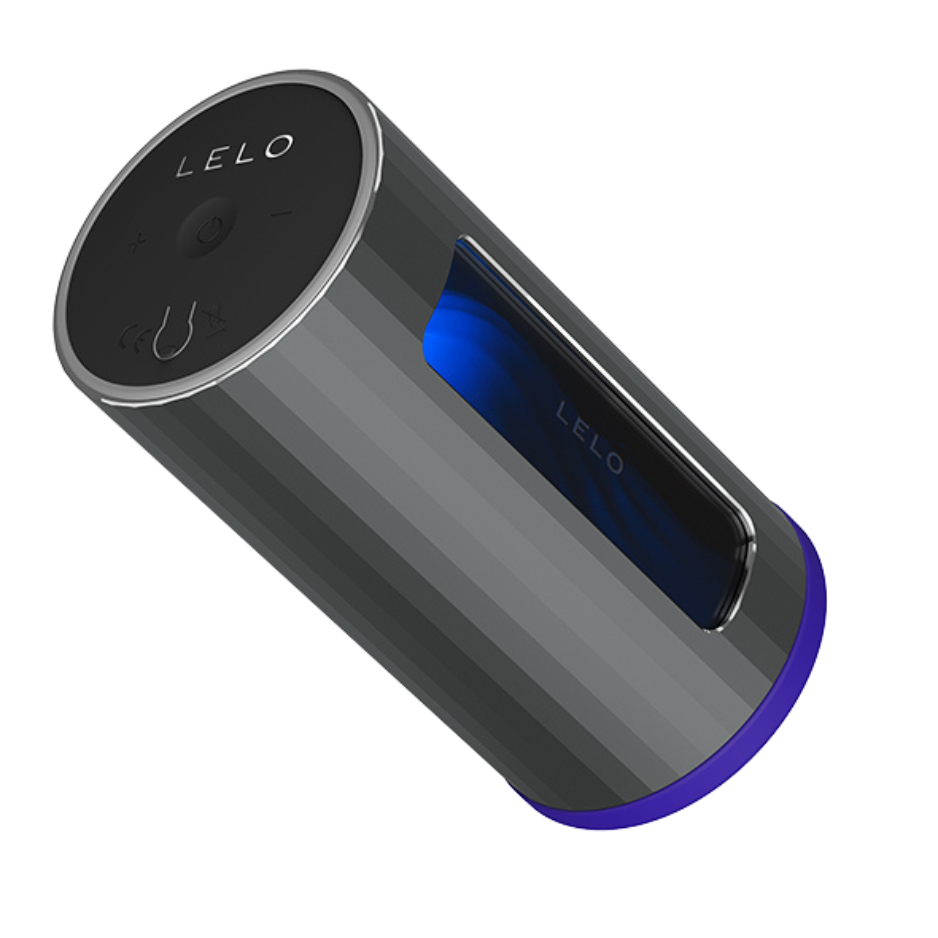 LELO - F1 V2 MASTURBATOR GUN METAL & MIDNIGHT BLUE