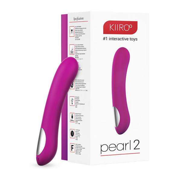 KIIROO - PEARL 2 TELEDILDONIC VIBRATOR PURPLE