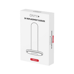 KIIROO - ONYX + REPLACEMENT SLEEVE 3 PACK TIGHT FIT