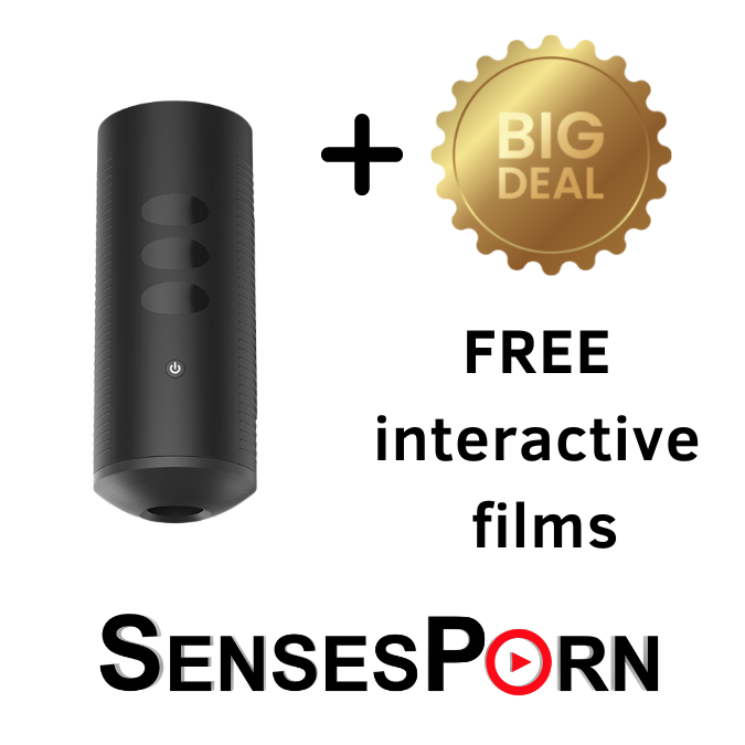 COMBI DEAL: KIIROO TITAN MASTURBATOR+ 1 MONTH INTERACTIVE FILMS ON SENSESPORN